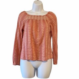 Self Esteem long sleeve Peasant blouse XL